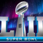 super bowl LII on the big screen at theatre N